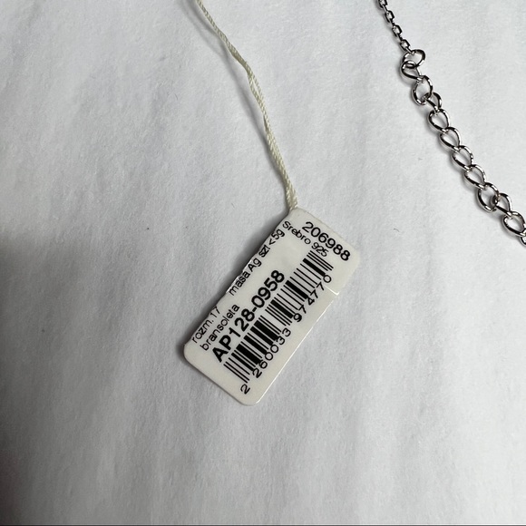 925 Silver Crystal Butterfly Bracelet - Picture 4 of 5